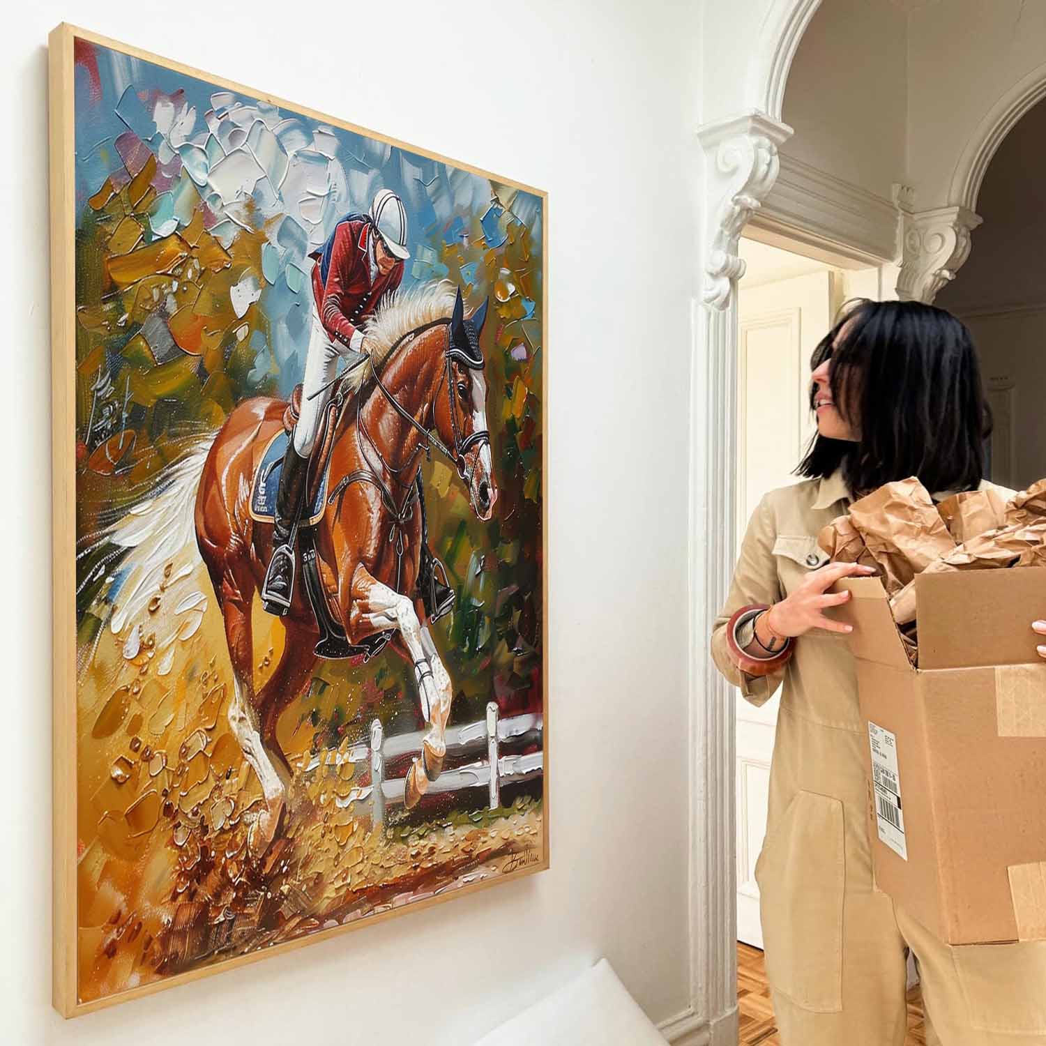 Contemporary Horse Art HA013 - Neutralighting