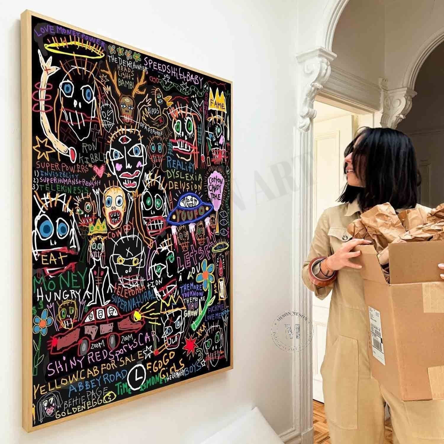 Abstract Graffiti Art GA117 - Neutralighting