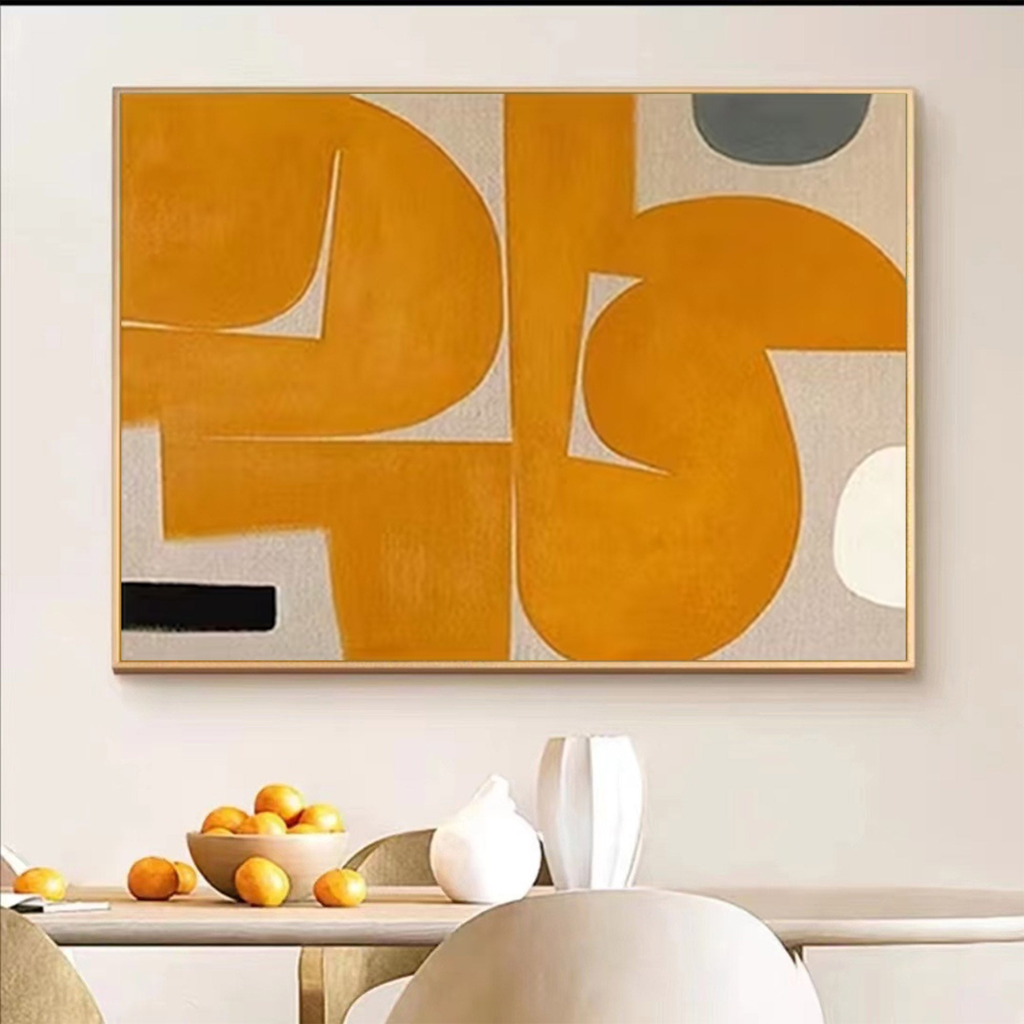 Wall Art Abstract Retro Pop Art Playful