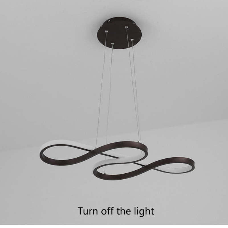 Durell Musical Note Pendant Light, Black & Gold - Neutralighting