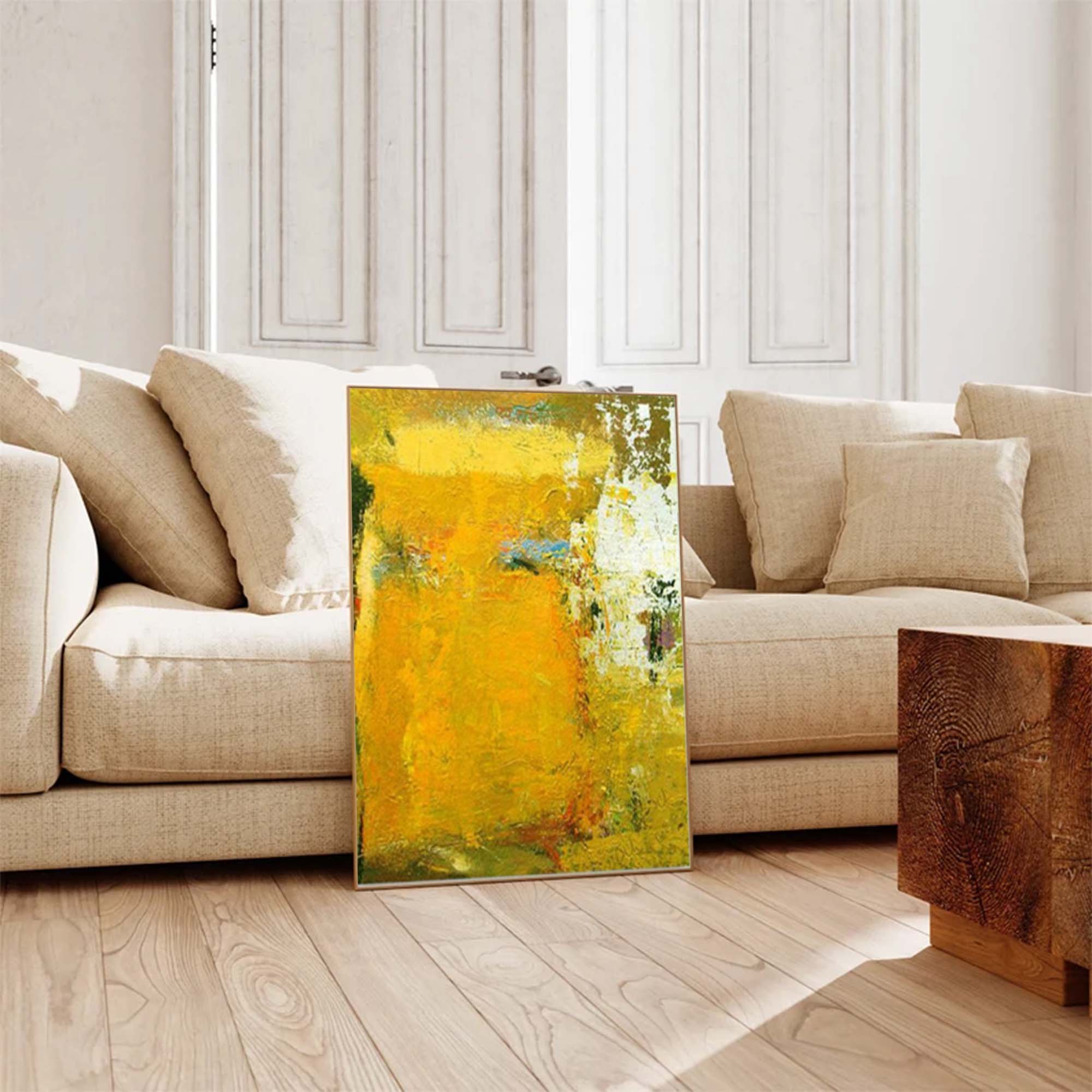 Abstract Canvas Art AB083 - Neutralighting