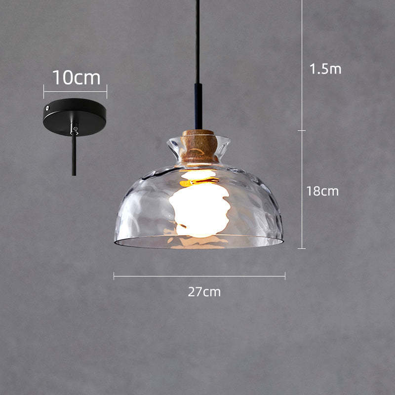 Arisha Minimalist Geometric Glass Pendant Light, Dining Room - Neutralighting