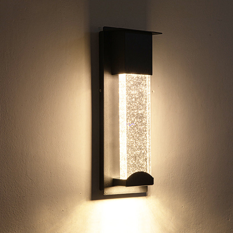 Beryn Outdoor Wall Lamp, Steady/Sensor Lights