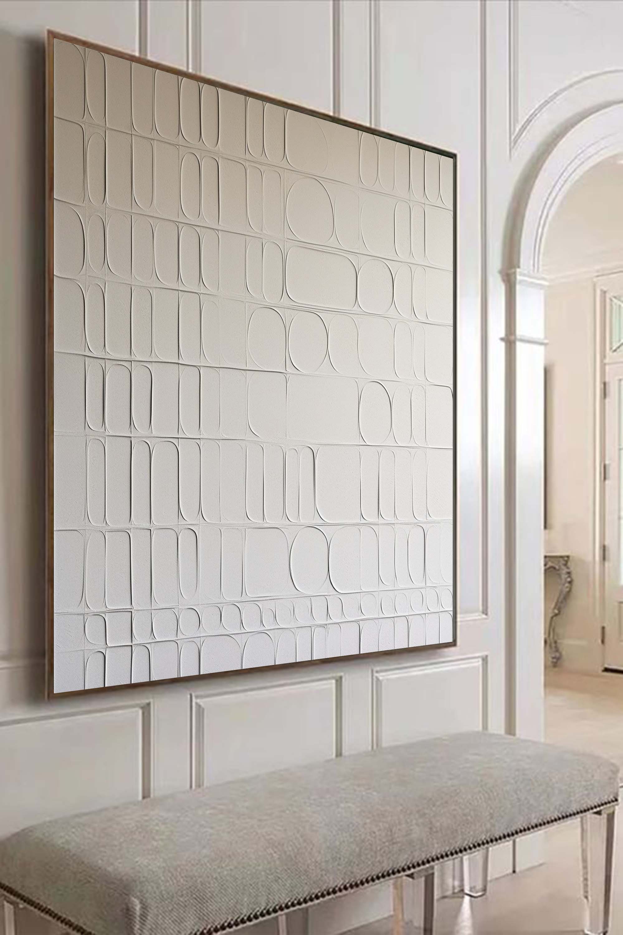 Plaster Art Texture Painting SG247 - Neutralighting