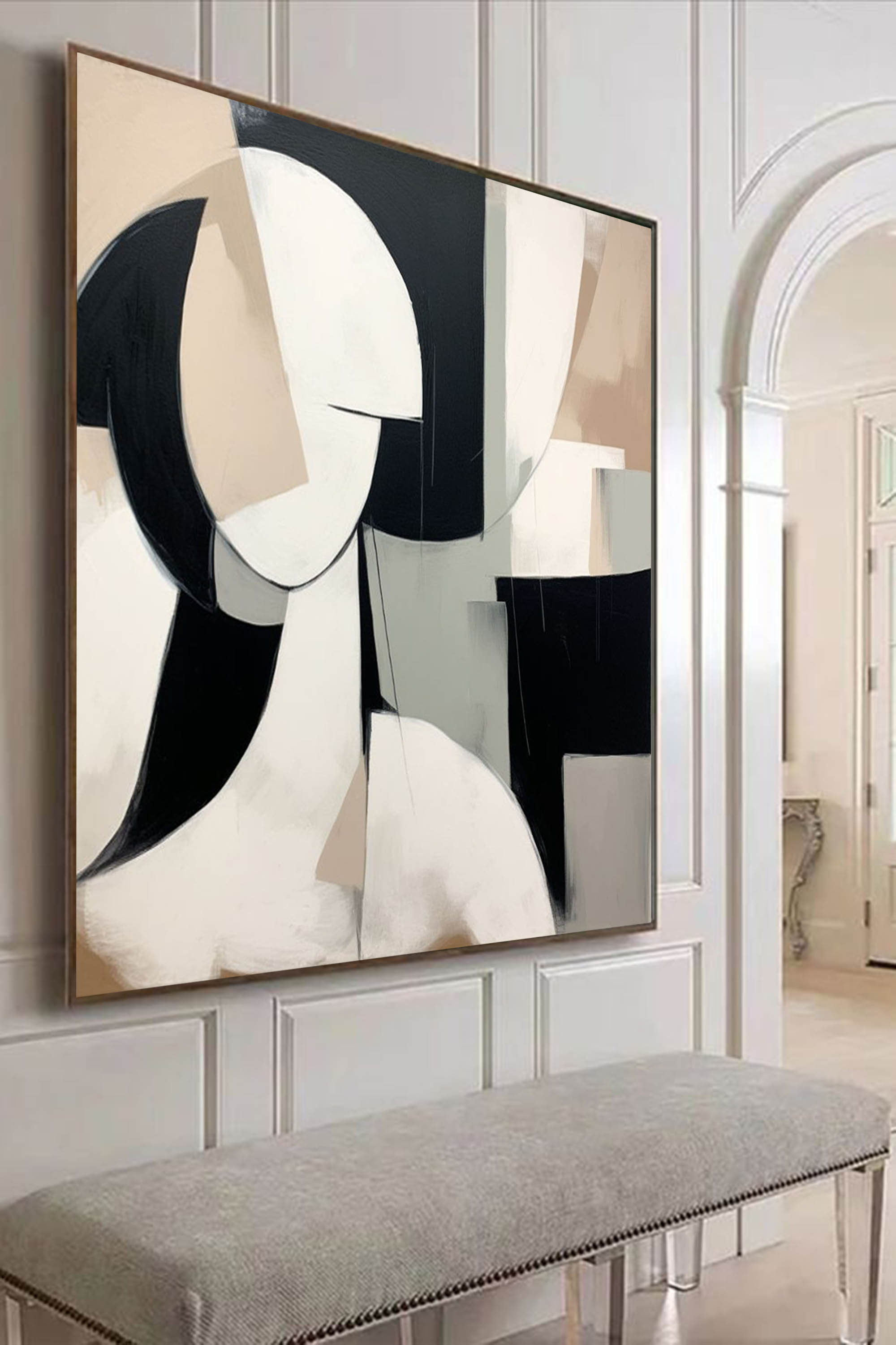 Contemporary Minimalist Art MA055 - Neutralighting