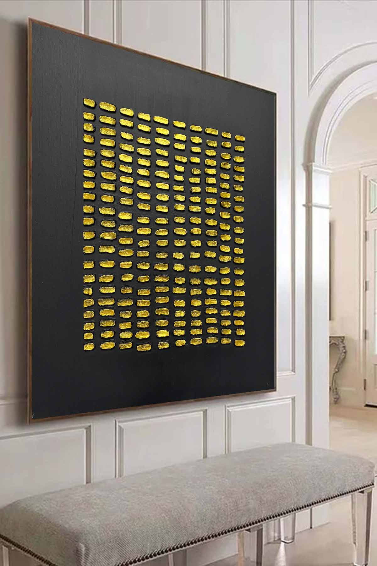Plaster Art Texture Painting SG274 - Neutralighting