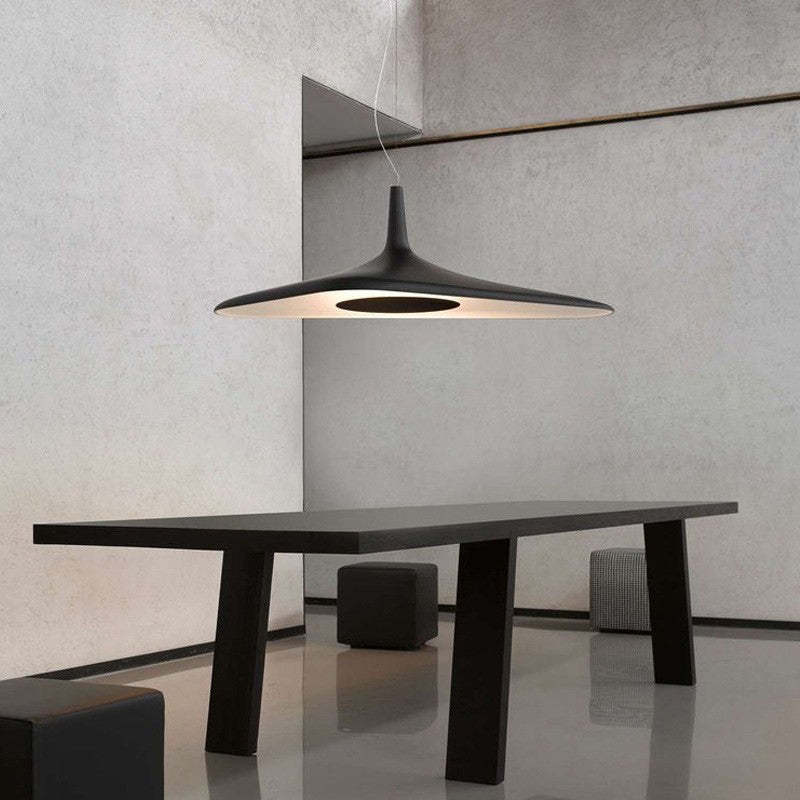 Arisha Modern Minimalist ResinCreative Pendant Light, Black/White - Neutralighting