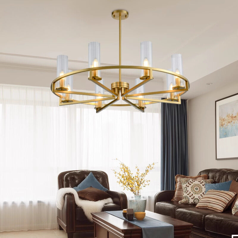 Arisha Post Modern Designer LED Pendant Light Glass/Metal Living Room/Badroom - Neutralighting