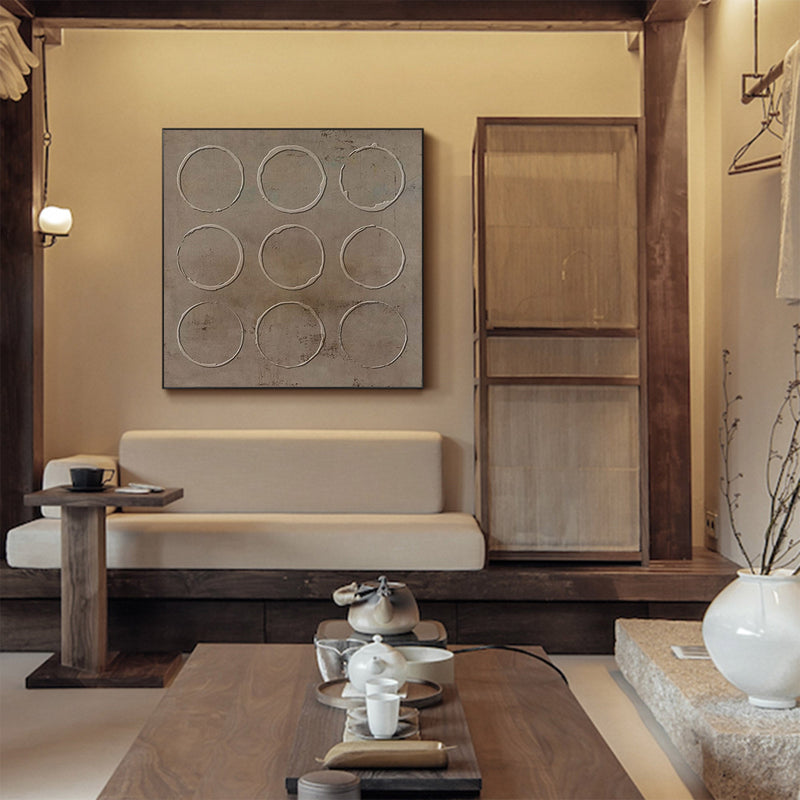 Wall Art Wabi-Sabi Elegant Neutral Abstract