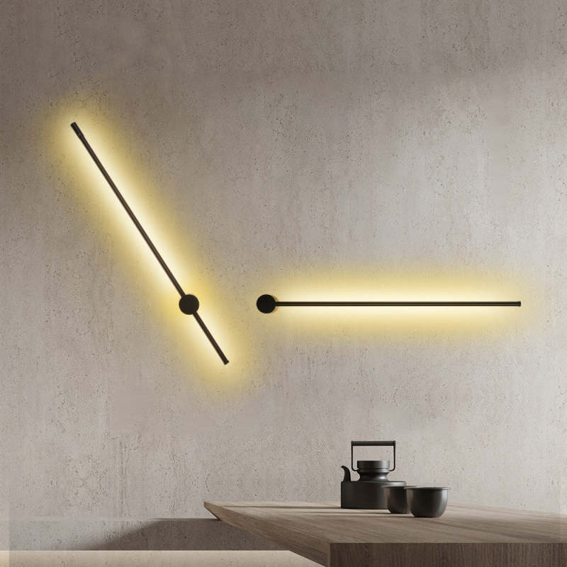 Arisha Modern Minimalist LED Wall Reading Lamp, Black - Neutralighting