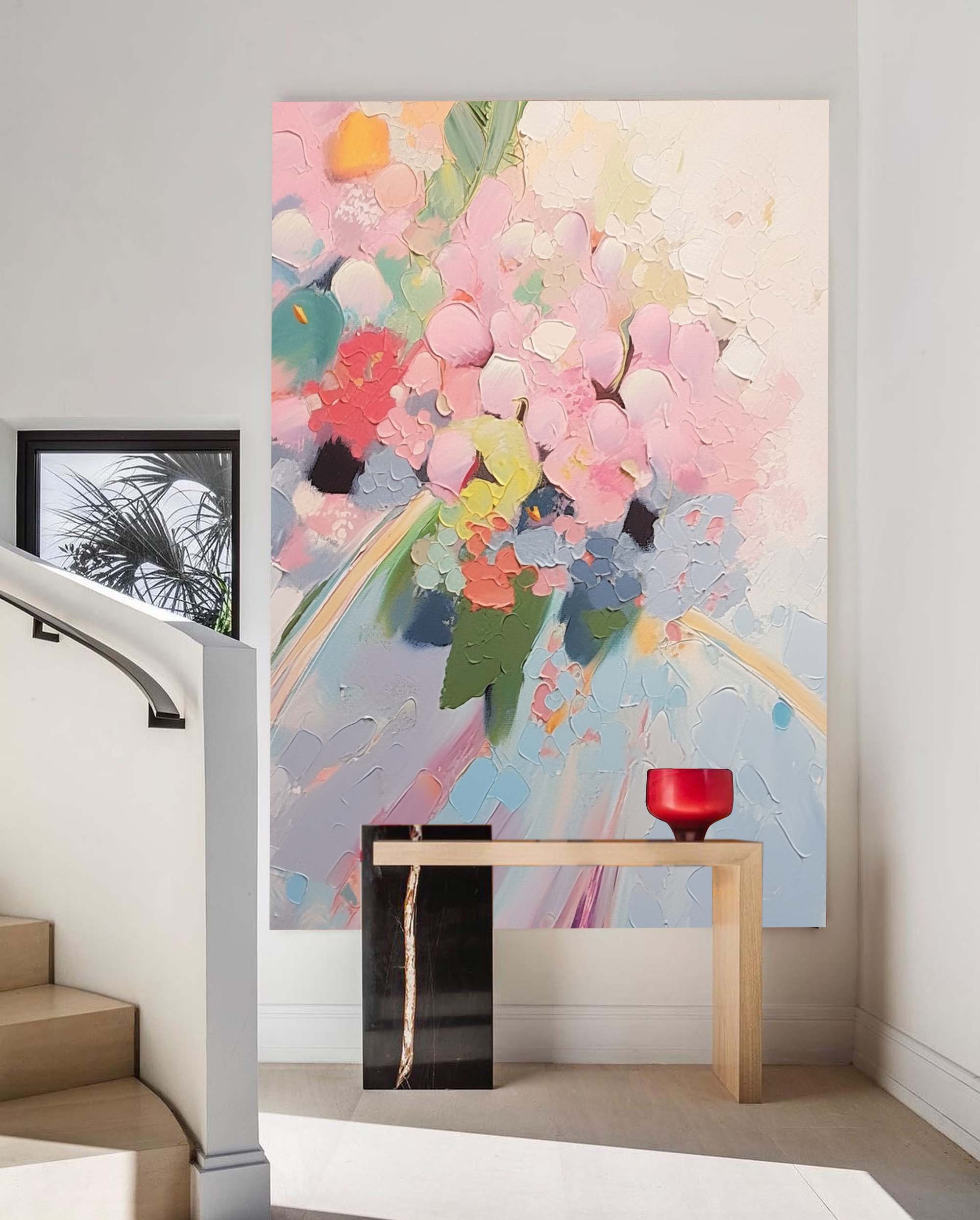 Abstract Canvas Art AB215 - Neutralighting