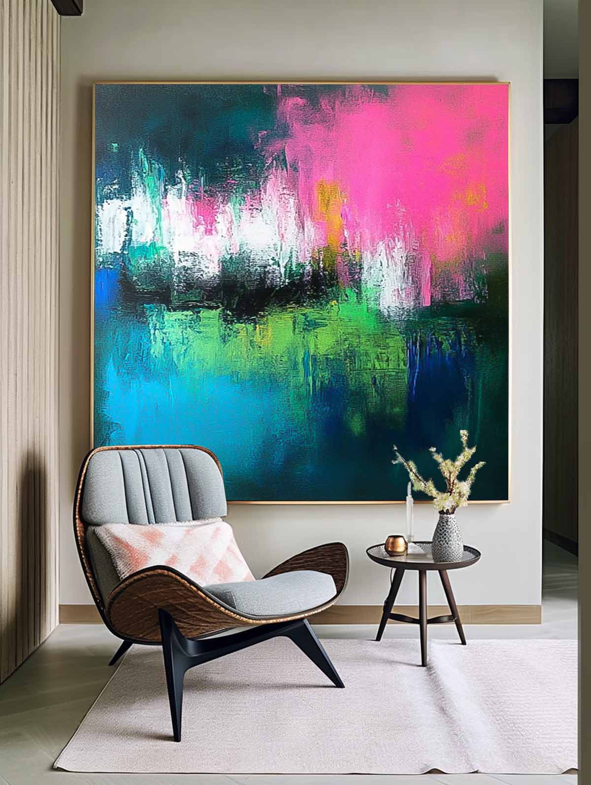 Wall Art Abstract Bohemian Mystical Lyrical