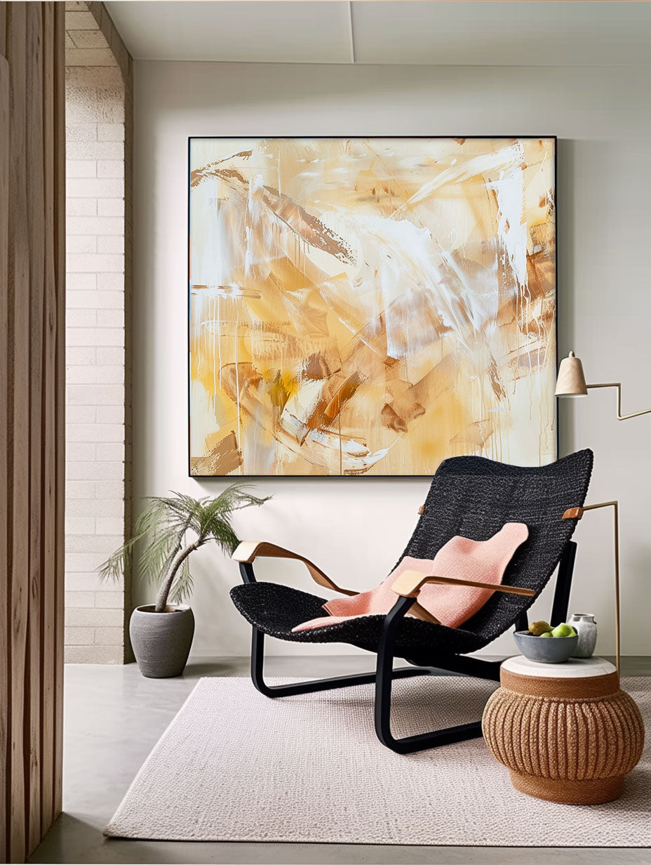 Wall Art Abstract Contemporary Serene Decor