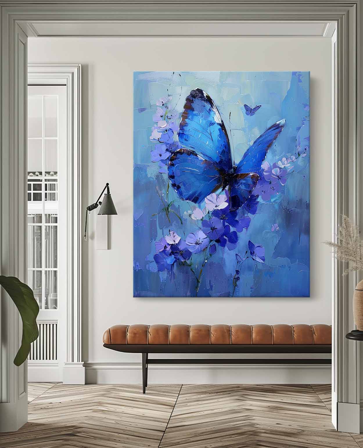 Wall Art Animal Butterfly Understated Whimsical