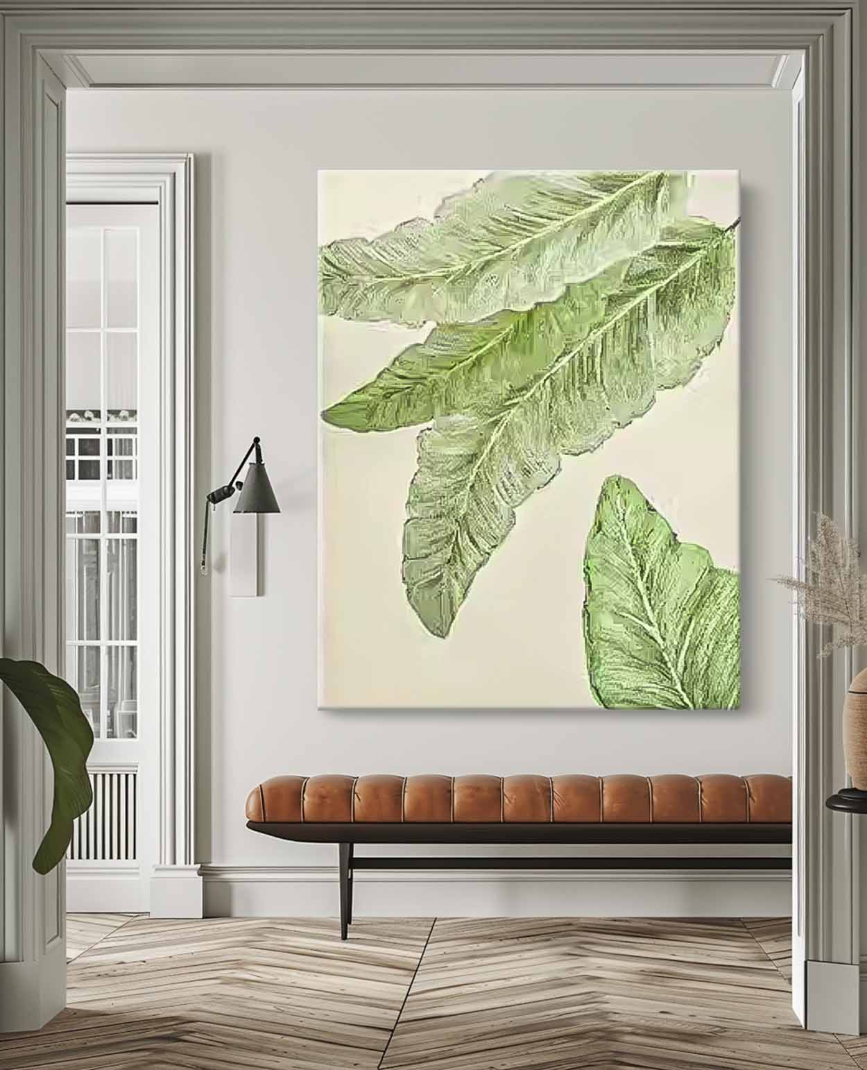 Wall Art Flower Botanical Painterly Modern