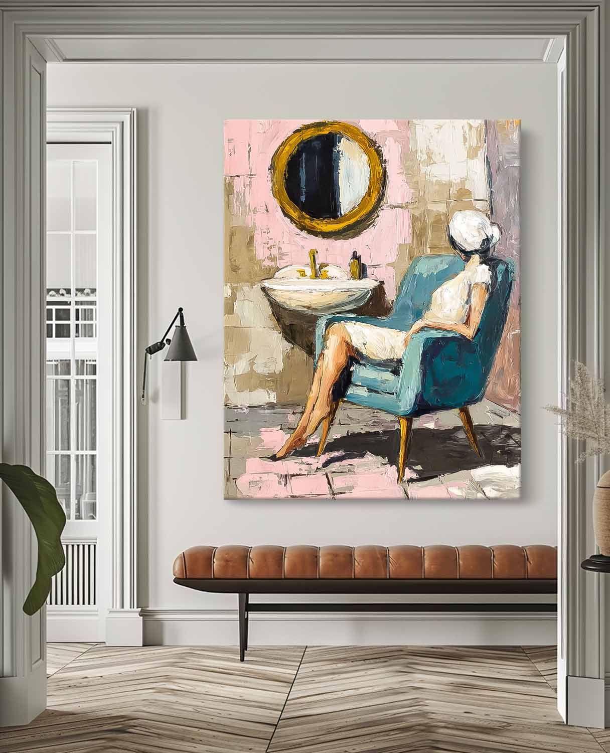 Wall Art People Maximalist Lyrical Abstract