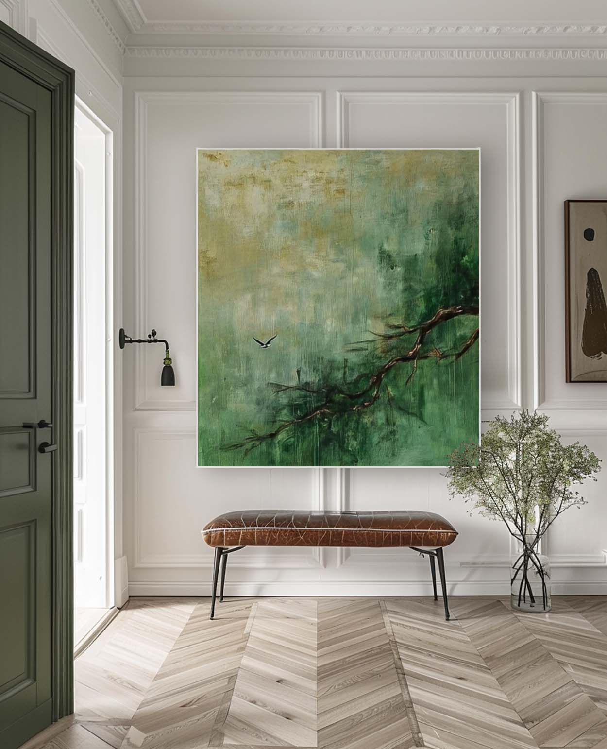 Wall Art Abstract Tranquil Wabi-Sabi Atmosphere
