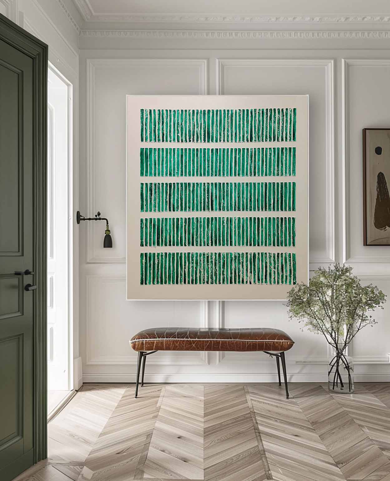 Wall Art Impasto Minimalist Luxurious Modern