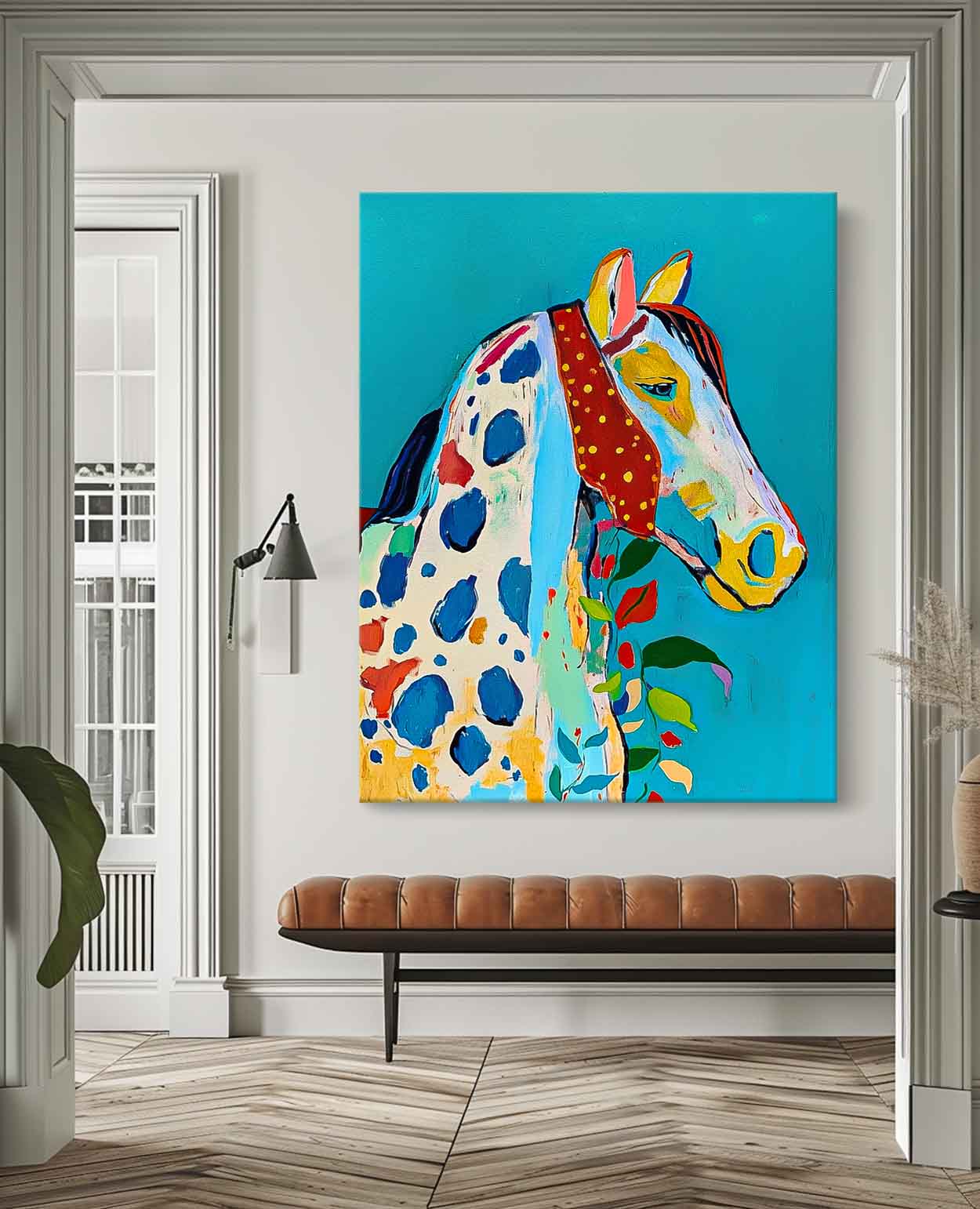 Wall Art Animal Playful Whimsical Contemporary