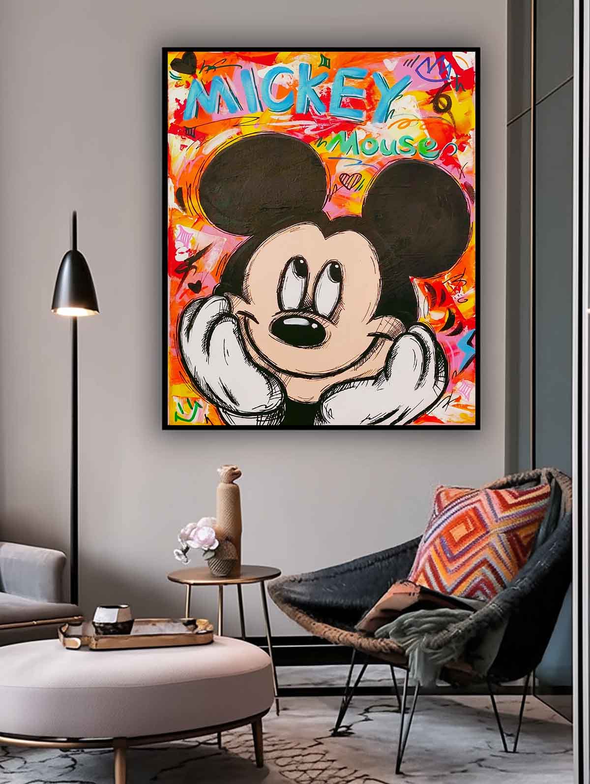 Mickey Mouse Graffiti Art PE193 - Neutralighting