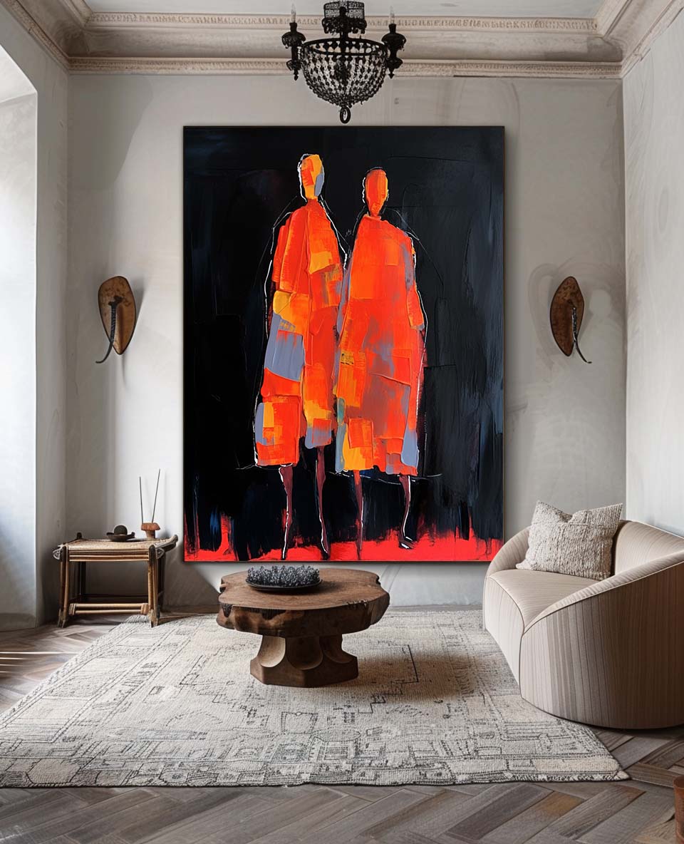 Wall Art Figurative Abstract Understated Serene