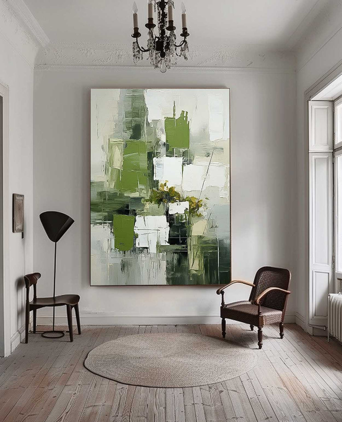 Abstract Canvas Art #AB563