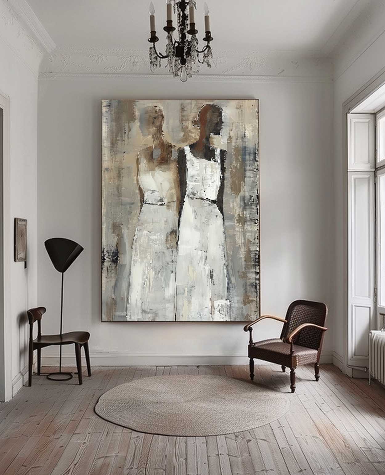 Wall Art People Serene Elegant