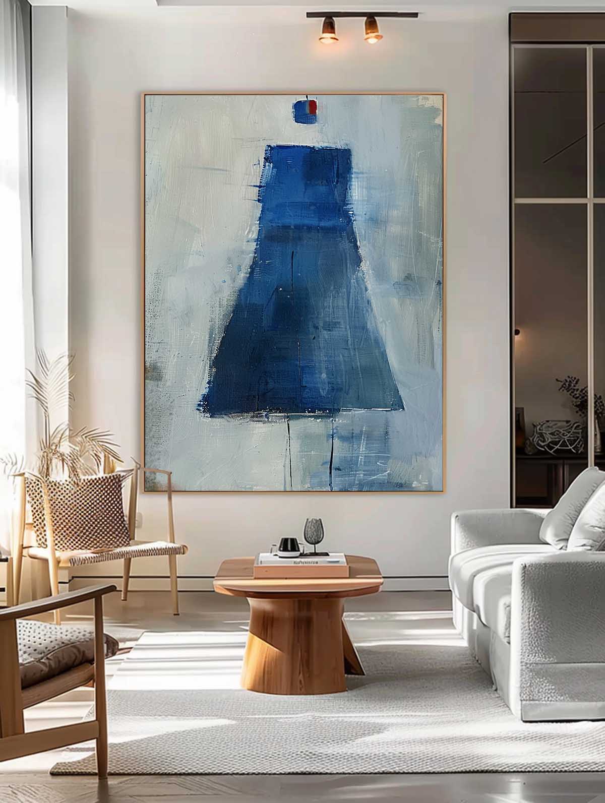 Wall Art Impasto Minimalist Abstract Elegant