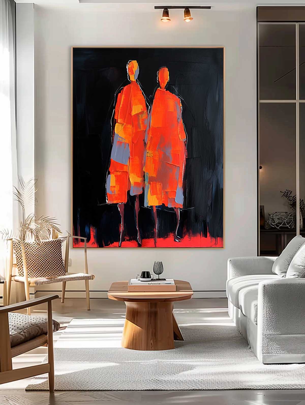 Wall Art Figurative Abstract Understated Serene