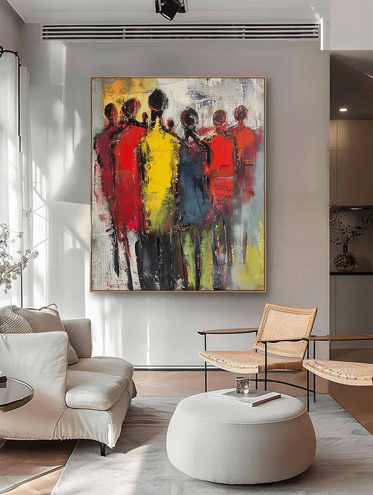 Wall Art People Artistic Expressionist Modern