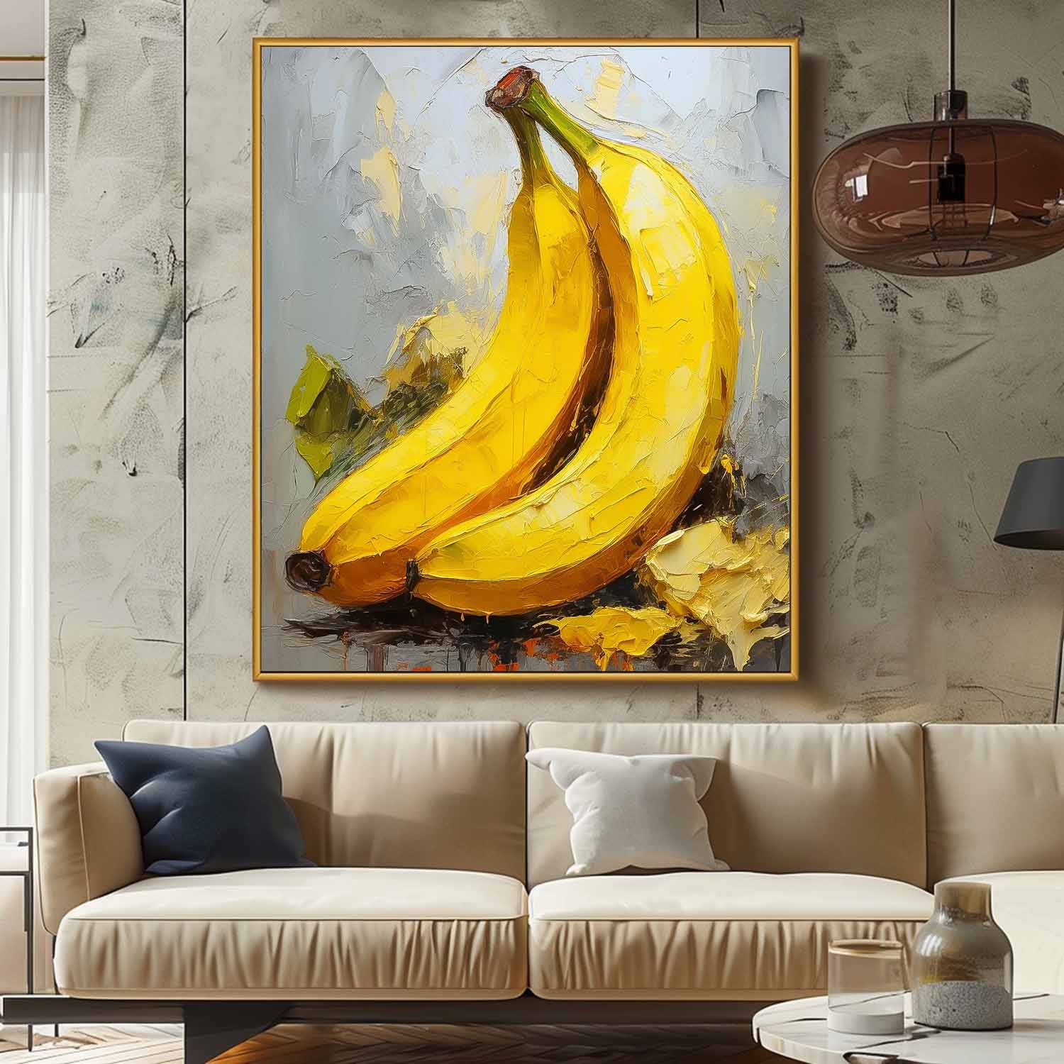 Abstract Canvas Art AB592 - Neutralighting
