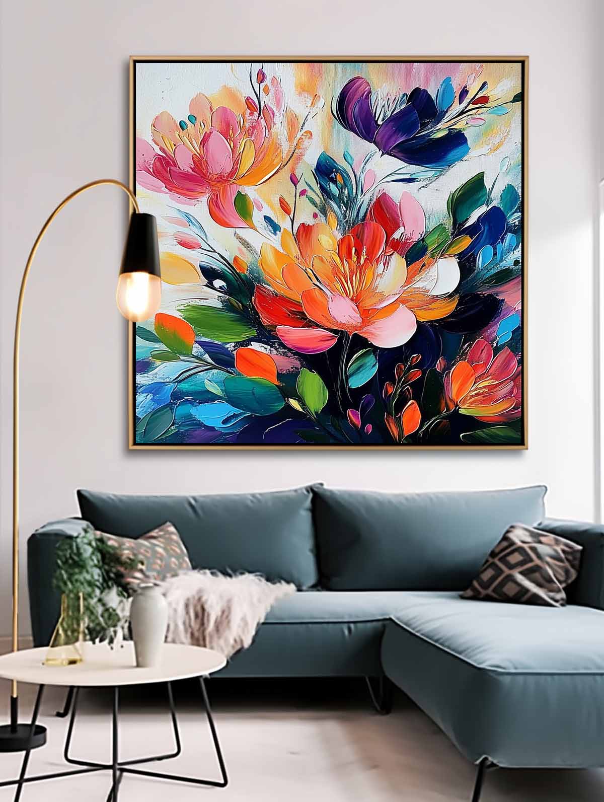 Flower Canvas Art FL205 - Neutralighting
