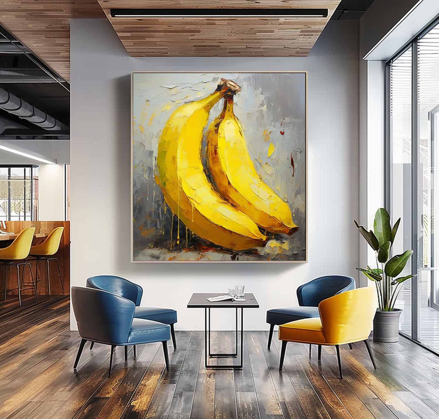 Abstract Canvas Art AB591 - Neutralighting
