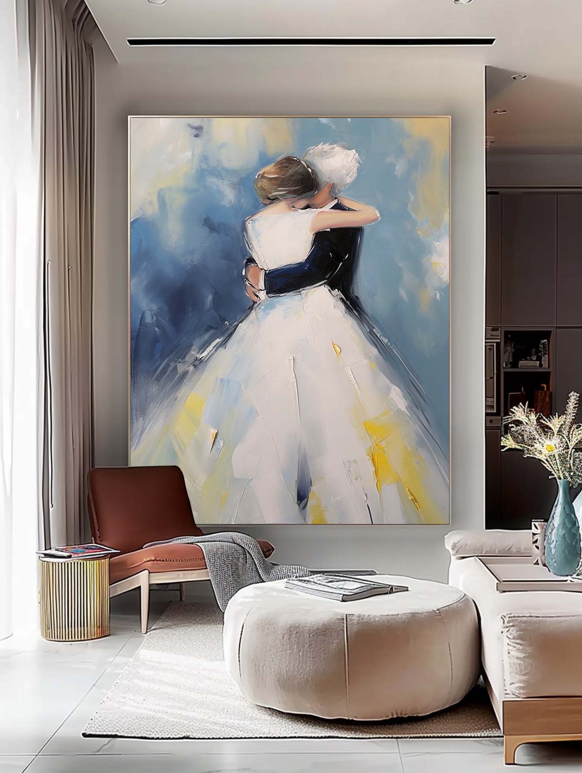Wall Art Intimate People Elegant Soft