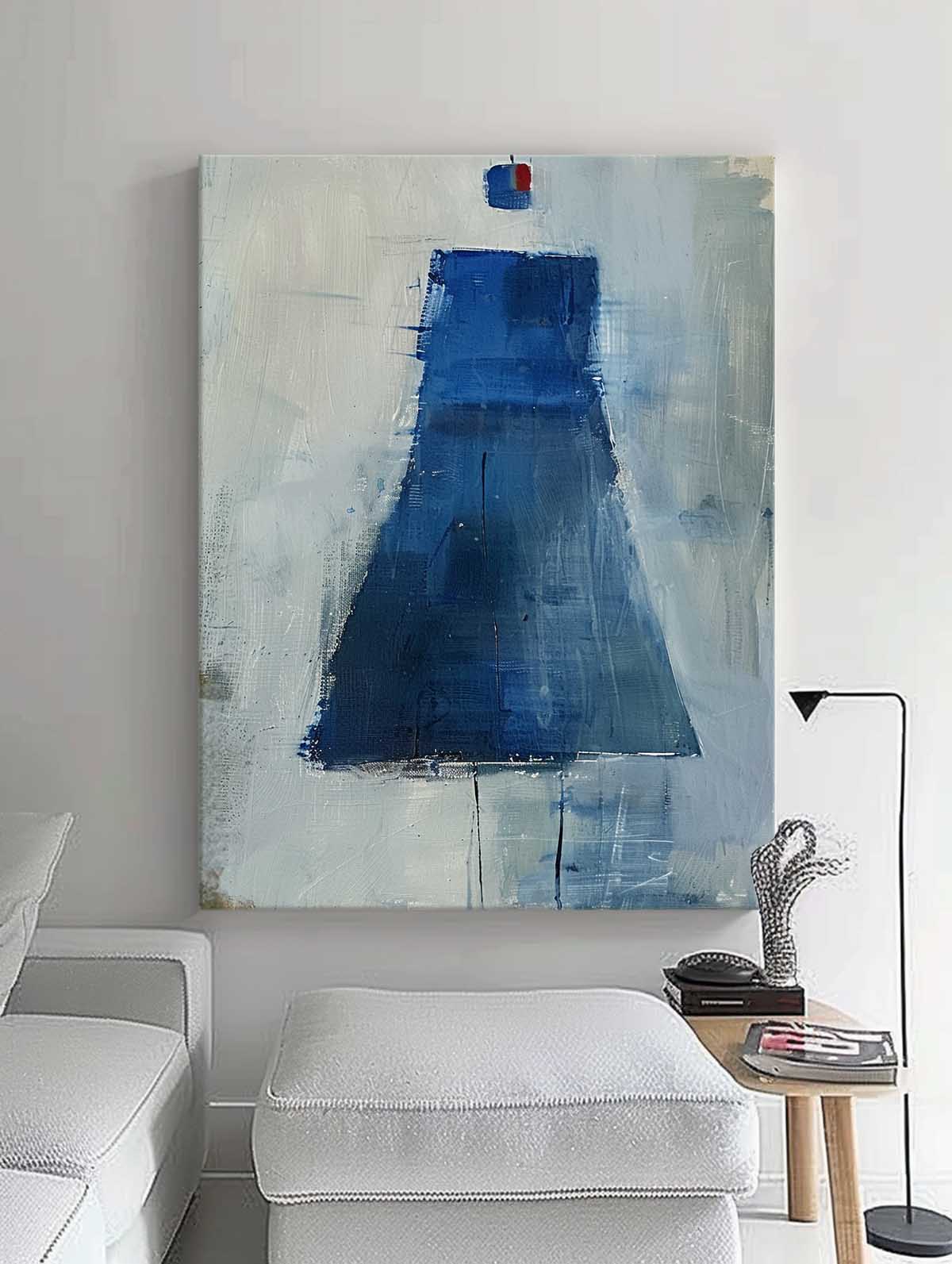 Wall Art Impasto Minimalist Abstract Elegant