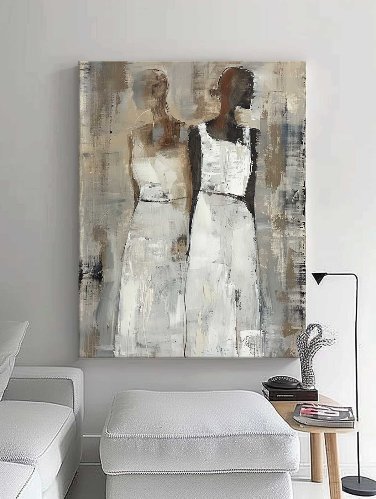 Wall Art People Serene Elegant