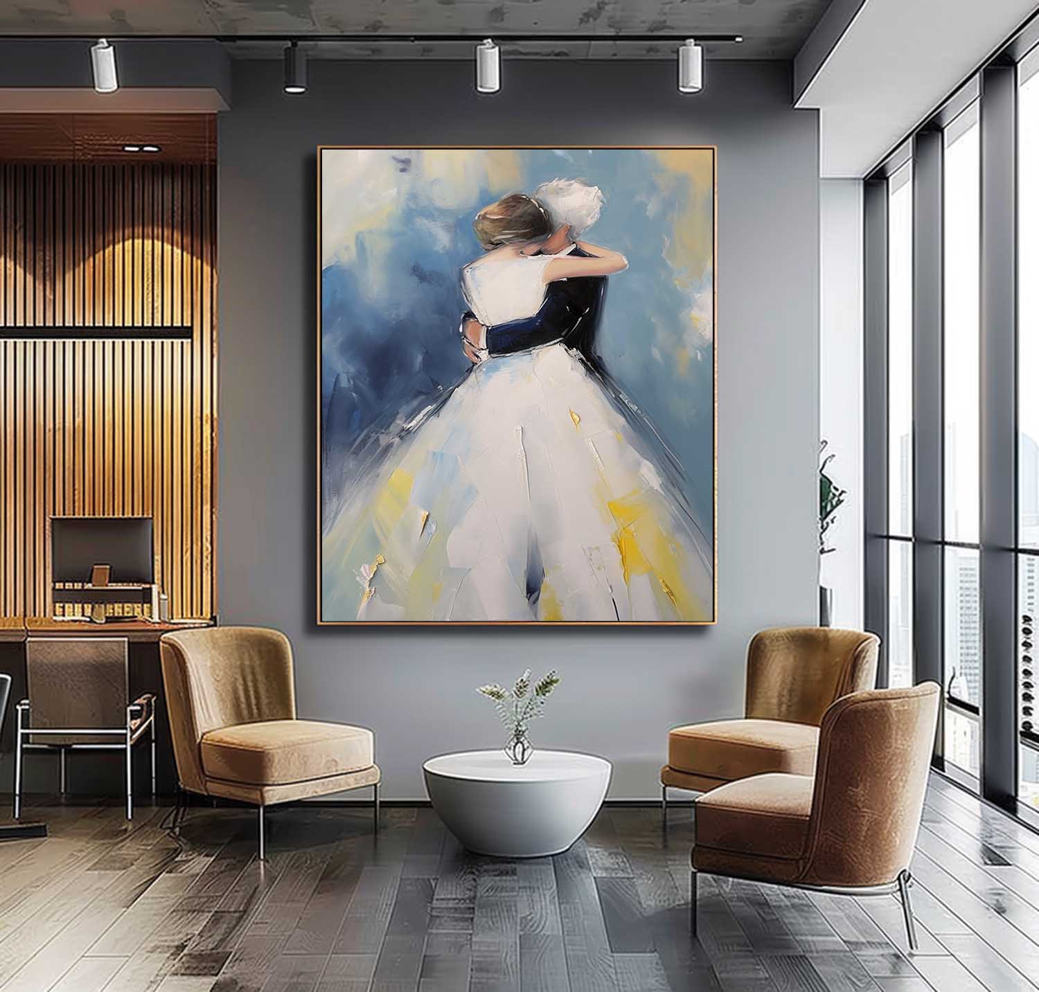 Wall Art Intimate People Elegant Soft