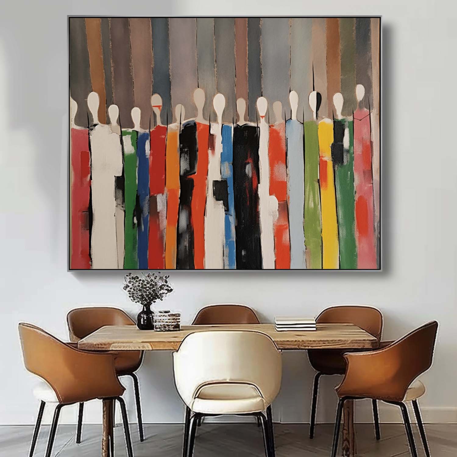 Wall Art Elegant Figurative Meditative Decor
