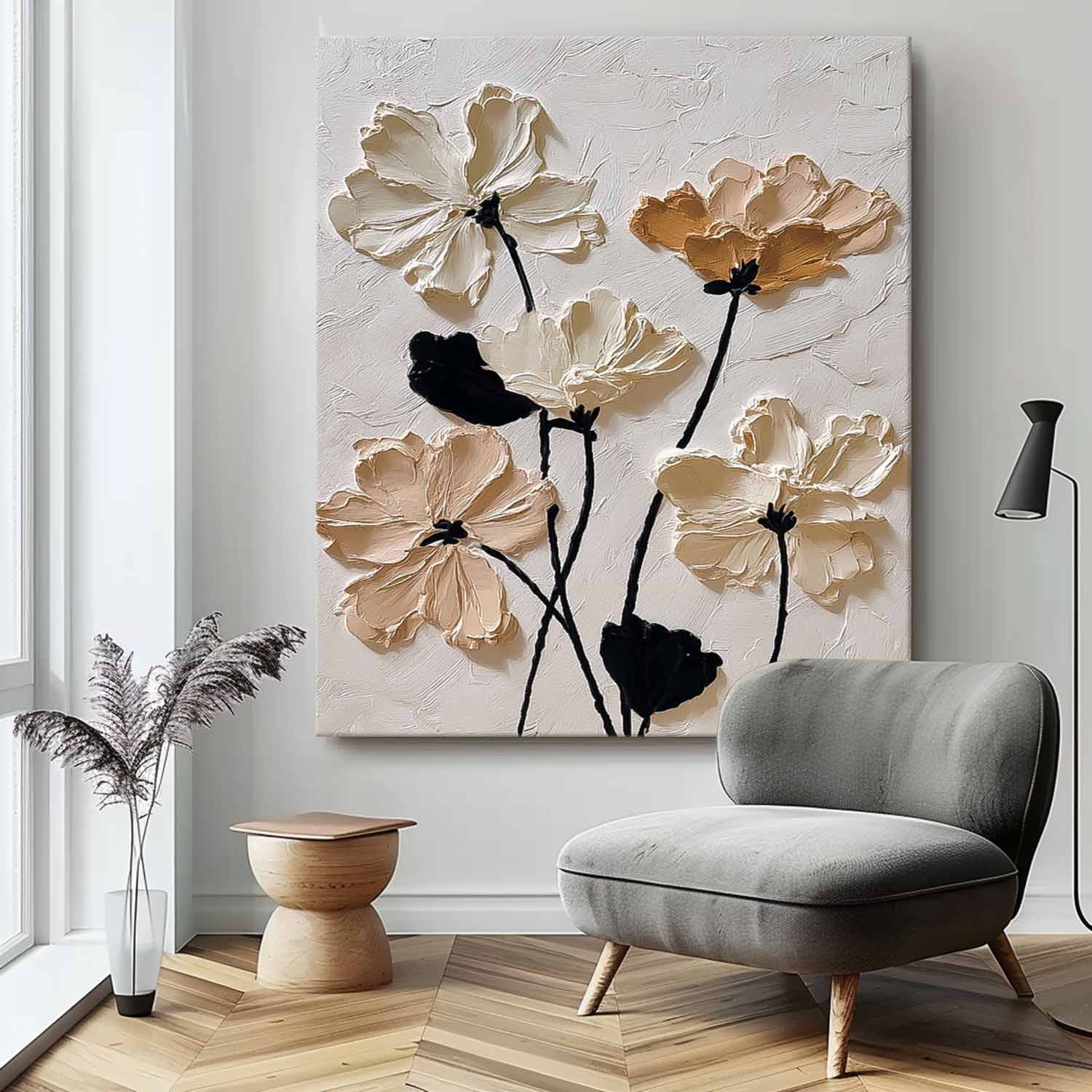 Flower Canvas Art FL267 - Neutralighting