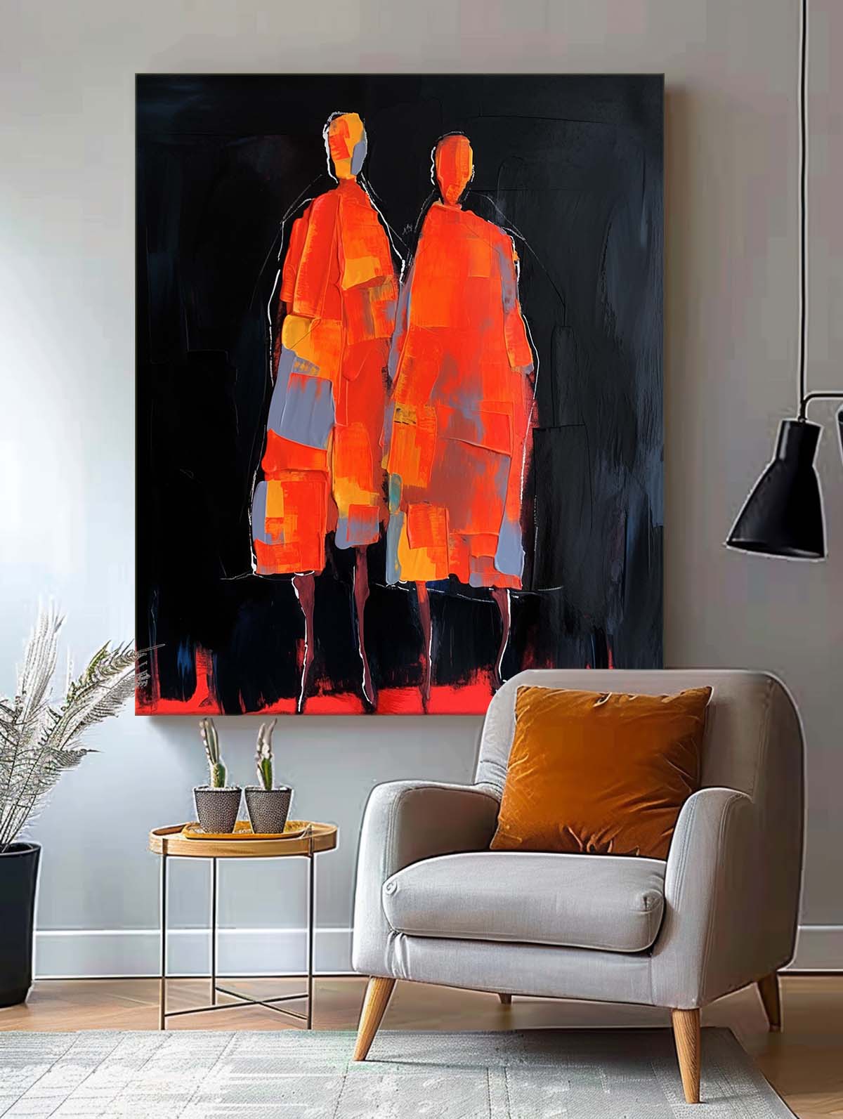 Wall Art Figurative Abstract Understated Serene