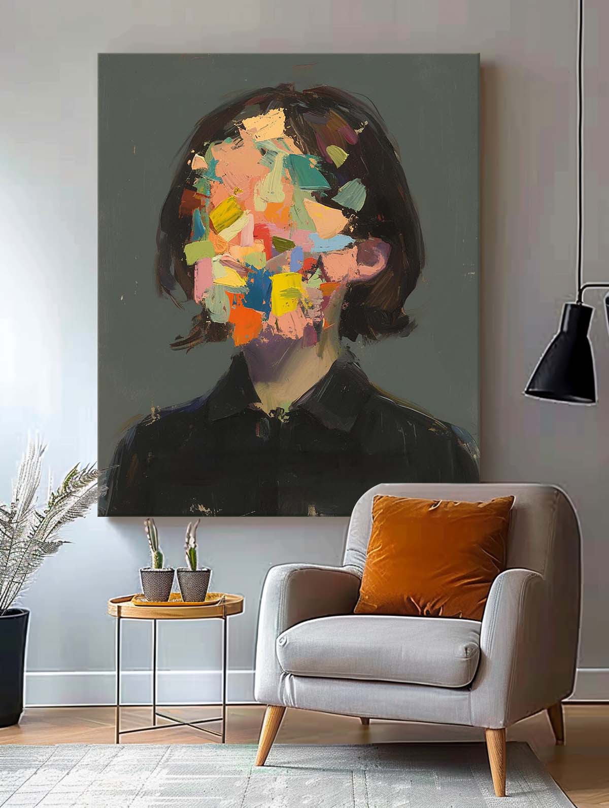 Wall Art People Expressive Modern Abstract