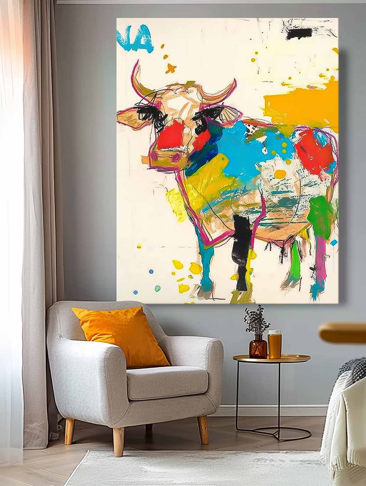 Wall Art Animal Whimsical Playful Modern