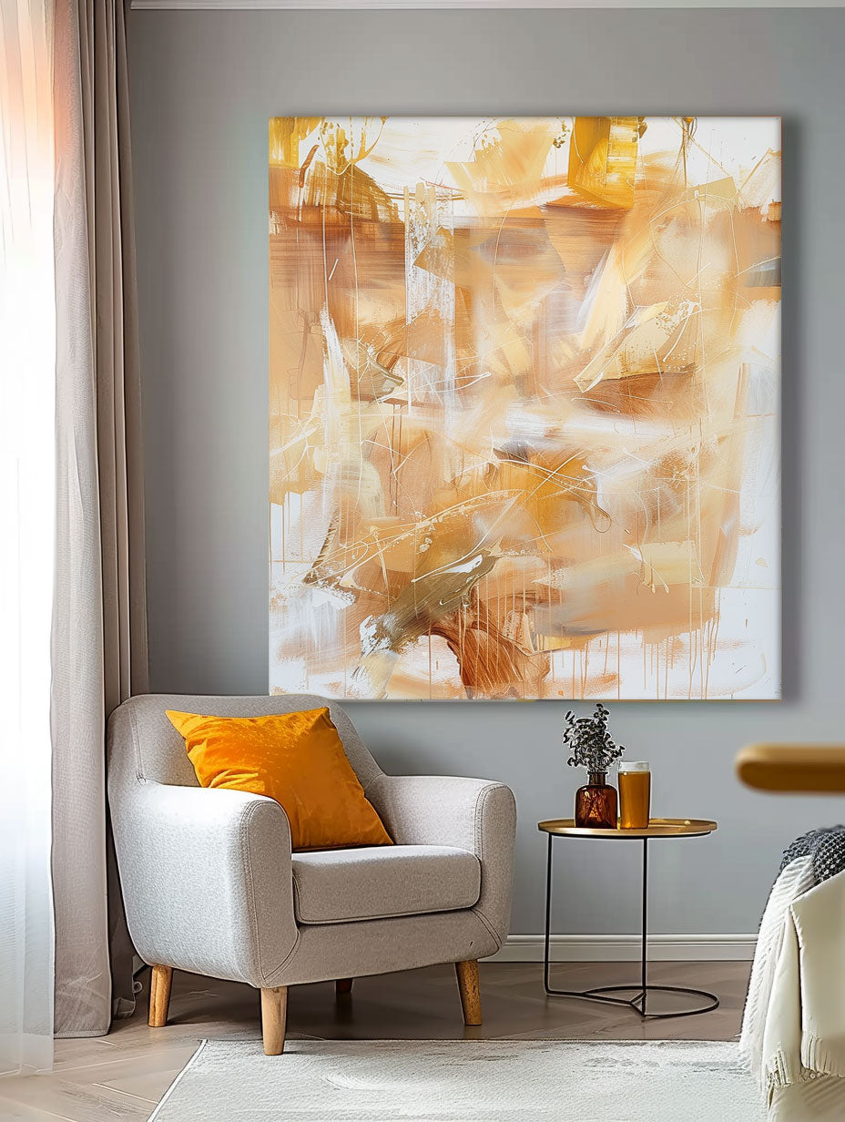 Wall Art Modern Abstract Understated Elegant