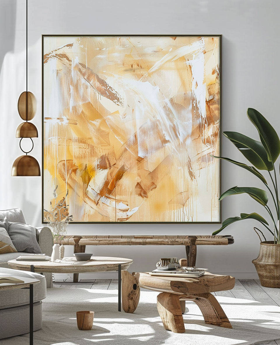 Wall Art Abstract Contemporary Serene Decor