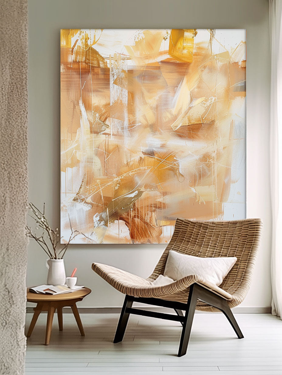 Wall Art Modern Abstract Understated Elegant