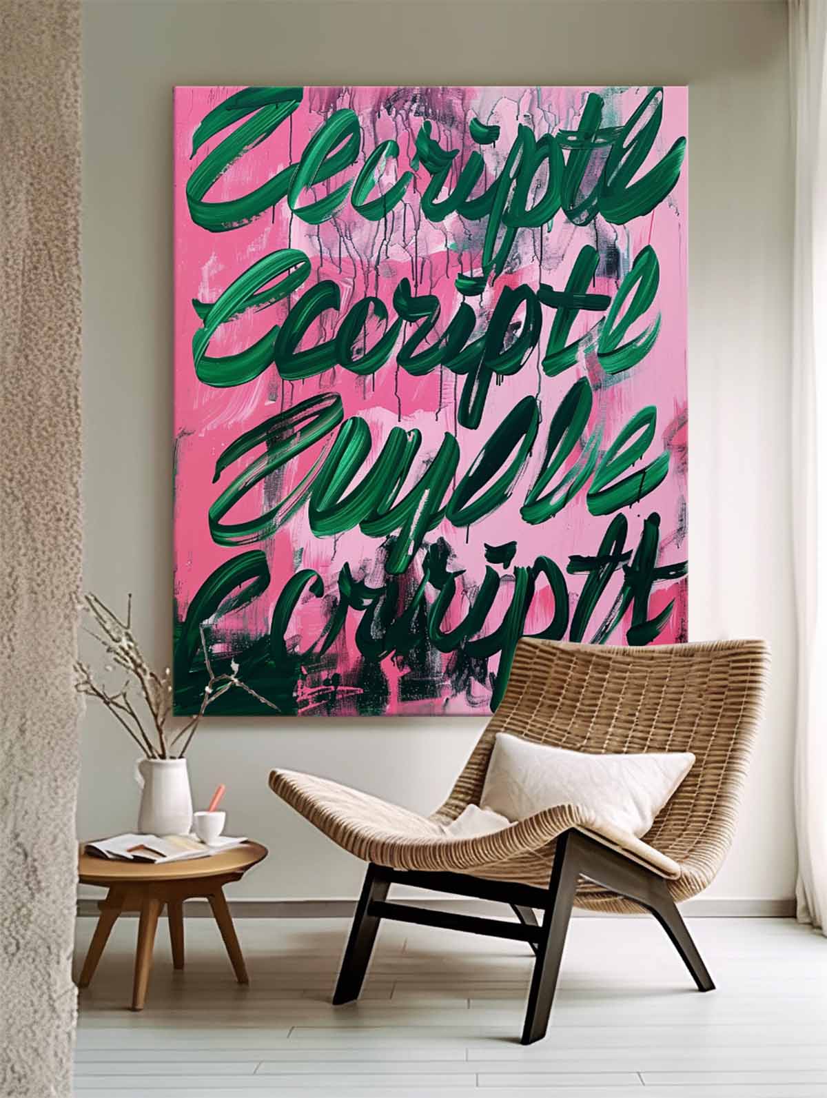 Abstract Canvas Art AB607 - Neutralighting