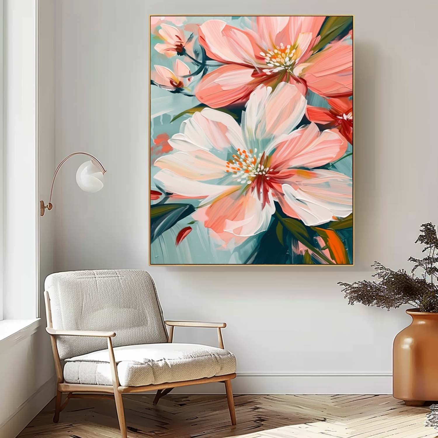 Flower Canvas Art FL209 - Neutralighting