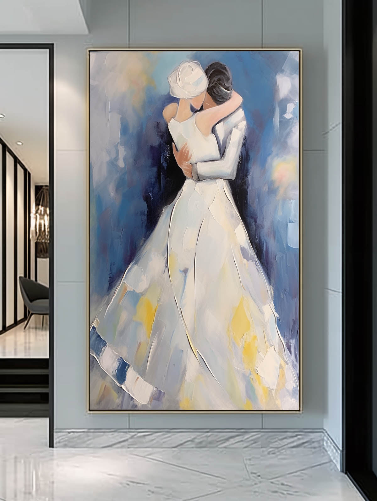 Wall Art Soft People Tender Romantic