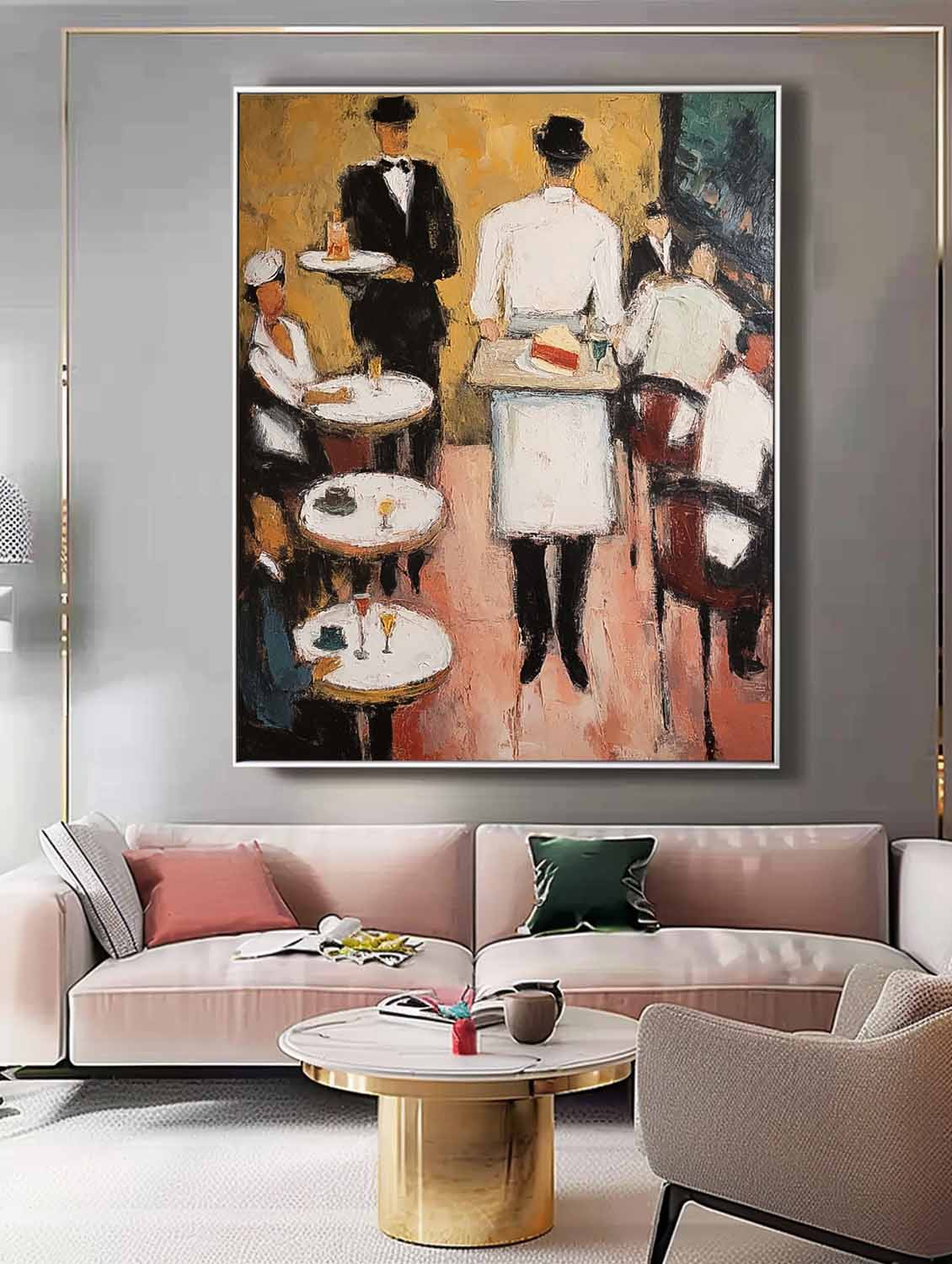Wall Art People Neo-Expressionist Maximalist Lyrical