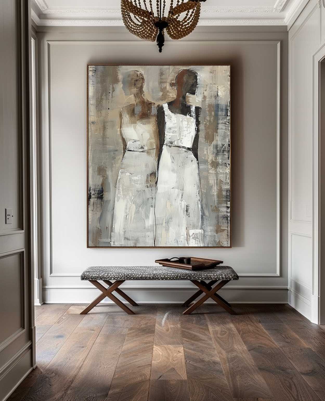 Wall Art People Serene Elegant